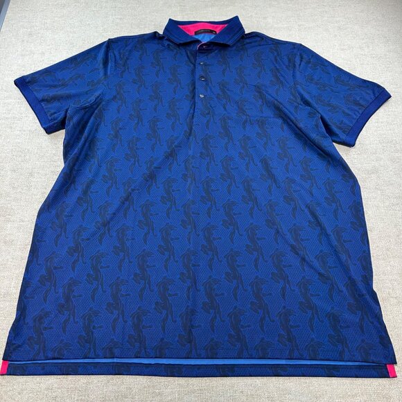 Greyson Wolf Men's SZ XXL Night Prowl Polo - Picture 3 of 13